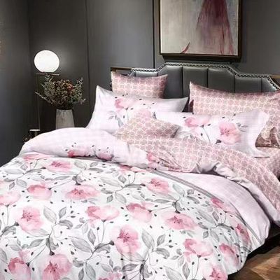 Francúzske posteľné obliečky MIMI PINK BLOOM 200x220cm