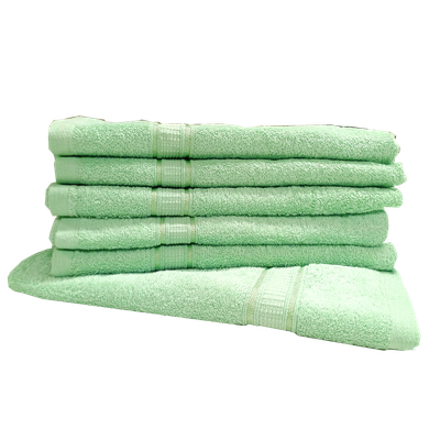 Handtuch Homa premium grün 50x100 cm Hochwertiges Handtuch aus Frottee-Material, 100% Baumwolle. Qualitätshandtuch, 100% Baumwolle, 450-550g/m2. Frott